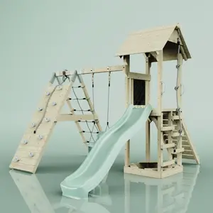 Aire de jeux PolarPlay Trondheim, Bébé / Vert menthe pas cher
