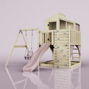 Aire de jeux PolarPlay Lotta, Bébé / Vieux rose pas cher