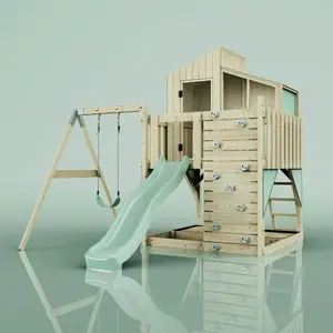 Aire de jeux PolarPlay Lotta, Normal / Vert menthe pas cher