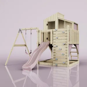 Aire de jeux PolarPlay Lotta, Normal / Vieux rose pas cher