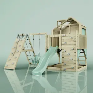 Aire de jeux PolarPlay Anika, Bébé / Vert menthe pas cher