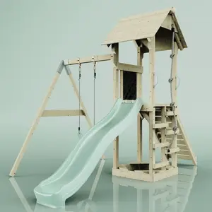 Aire de jeux PolarPlay Göteborg, Normal / Vert menthe pas cher