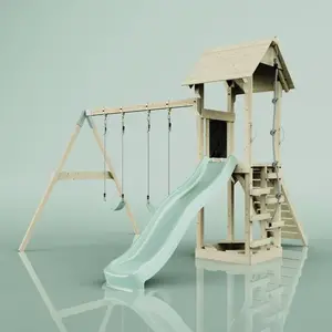 Aire de jeux PolarPlay Vimmerby, Normal / Vert menthe pas cher