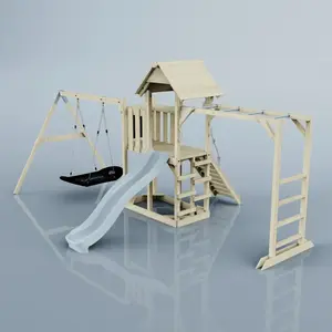 Aire de jeux PolarPlay Helsingborg, Bateau-120 cm / Bleu glacier