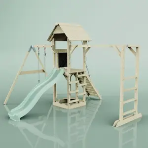 Aire de jeux PolarPlay Malmö, Vert menthe pas cher