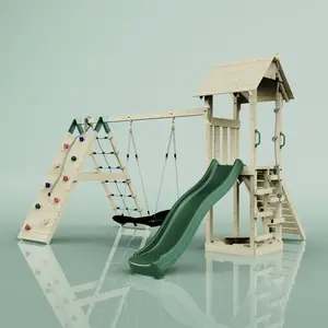 Aire de jeux PolarPlay Kiruna, Bateau-120 cm / Vert émeraude
