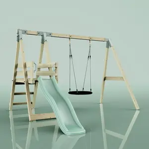 Balançoire PolarPlay Luciole, Vert menthe / Nid-100 cm pas cher