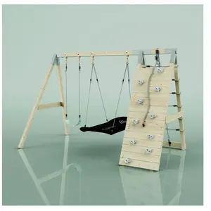 Portique à grimper PolarPlay Pélican, Vert menthe / Bateau-170 cm pas cher