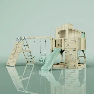 Comparateur de prix : Aire de jeux PolarPlay Finn, Bébé / Vert menthe