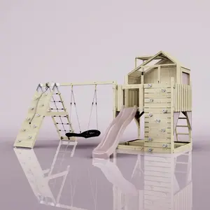 Aire de jeux PolarPlay Oscar, Bateau-120 cm / Vieux rose pas cher