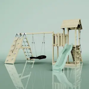 Aire de jeux PolarPlay Roskilde, Bateau-120 cm / Vert menthe