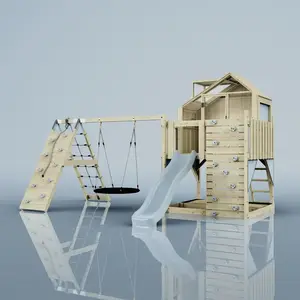 Aire de jeux PolarPlay Oscar, Nid-100 cm / Bleu glacier pas cher