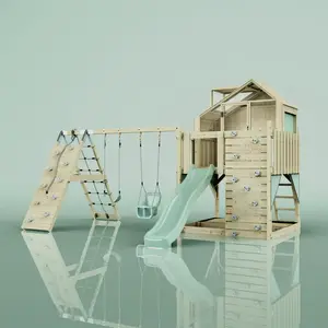 Aire de jeux PolarPlay Oscar, Bébé / Vert menthe