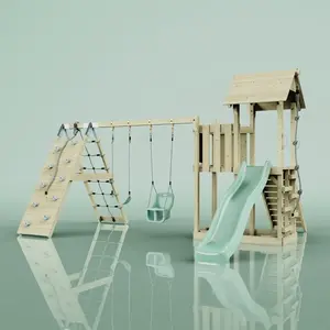 Aire de jeux PolarPlay Roskilde, Bébé / Vert menthe pas cher