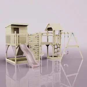 Aire de jeux PolarPlay Lene, Normal / Vieux rose