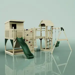 Aire de jeux PolarPlay Lene, Bébé / Vert émeraude pas cher