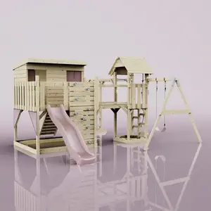 Aire de jeux PolarPlay Inga, Normal / Vieux rose pas cher