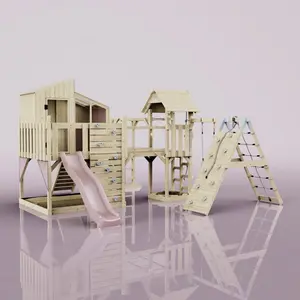 Aire de jeux PolarPlay Tammo, Bébé / Vieux rose