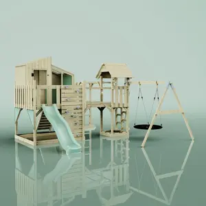 Aire de jeux PolarPlay Emma, Nid-100 cm / Vert menthe pas cher
