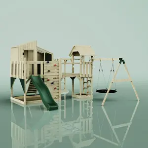 Aire de jeux PolarPlay Emma, Nid-100 cm / Vert émeraude pas cher