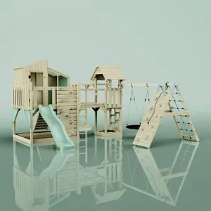 Aire de jeux PolarPlay Gustav, Nid-100 cm / Vert émeraude pas cher