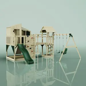Aire de jeux PolarPlay Emma, Bébé / Vert émeraude pas cher