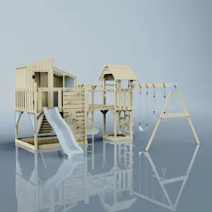 Comparateur de prix : Aire de jeux PolarPlay Emma, Trapèze / Bleu glacier