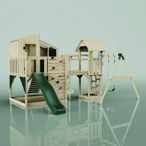 Comparateur de prix : Aire de jeux PolarPlay Liv, Normal / Vert émeraude
