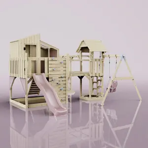 Aire de jeux PolarPlay Liv, Bébé / Vieux rose pas cher