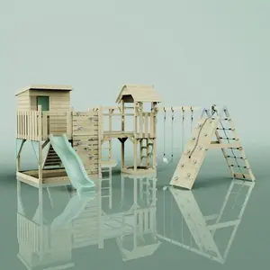 Aire de jeux PolarPlay Lars, Normal / Vert menthe