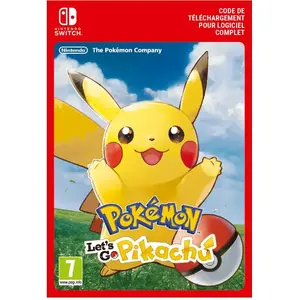 Code de téléchargement Pokémon Let's Go, Pikachu ! Nintendo Switch pas cher