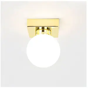 Licht-erlebnisse - Lampe de salle de bain pour mur et plafond en blanc...Vendu paramazon