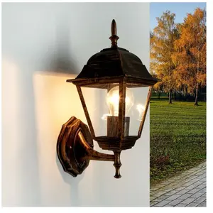 Licht-erlebnisse - Lampe d'extérieur Rustique IP44 Noir Cuivre tirolVendu paramazon