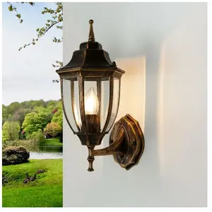 Licht-erlebnisse - Lampe murale Extérieur Rustique Jardin Maison Cour