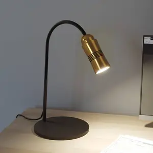 Top Light Neo! Table lampe à poser LED dim laiton/noire pas cher