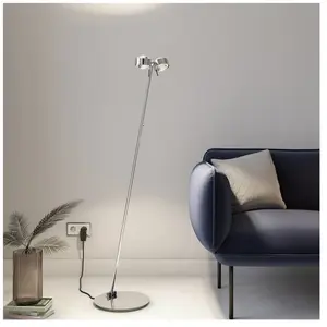 Top Light Puk Floor Mini Twin Lampadaire LED, 6-081202-2-NV-LED,
