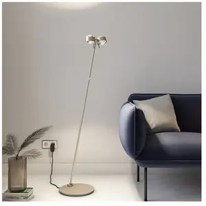 Top Light Puk Floor Mini Twin Lampadaire LED, 6-081203-2-NV-LED,