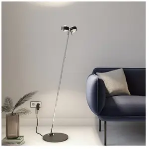 Top Light Puk Floor Mini Twin Lampadaire LED, 6-081202-2-NV-LED-02,