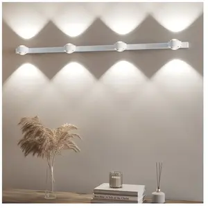 Top Light Puk Choice Applique murale LED à 8 sources lumineuses, 8-6012042-WE,Vendu parreuter