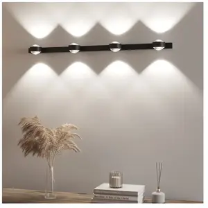 Top Light Puk Choice Applique murale LED à 8 sources lumineuses, 8-6010042-BE,Vendu parreuter