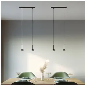 Top Light Puk Mini Choice Long One Suspension LED à 2 sources lumineuses, 8-6054022-BE,