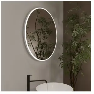 Top Light Frame Circle Miroir avec éclairage Ø 80 cm, 34-10020, pas cher