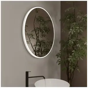 Top Light Frame Circle Miroir avec éclairage Ø 80 cm, 34-10022, pas cher