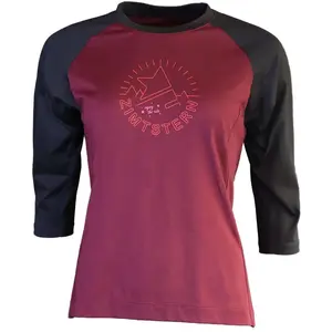 Zimtstern Maillot de cyclisme 3/4 manches longues pour femmes pas cher
