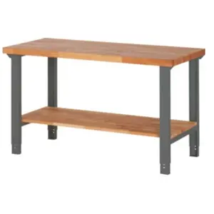 Table de travail réglable en hauteur STIER Premium avec plateau de ran...