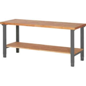 Table de travail réglable en hauteur STIER Premium avec plateau de ran...