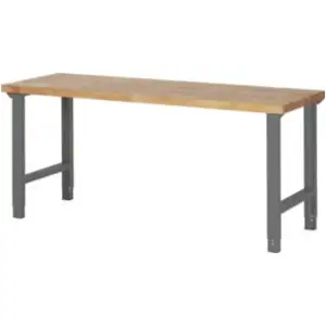 Table de travail réglable en hauteur STIER Premium, lxPxH 2 000x700x79... pas cher