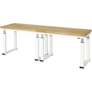 Établi à réglage en hauteur électrique STIER Premium, lxPxH 2500x700x7... pas cher