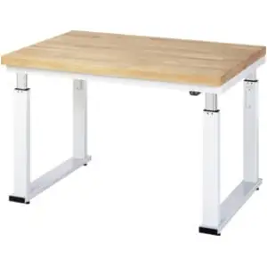 Établi à réglage en hauteur électrique STIER Premium, lxPxH 1250x900x7...
