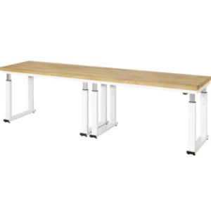 Établi à réglage en hauteur électrique STIER Premium, lxPxH 3000x700x7... pas cher